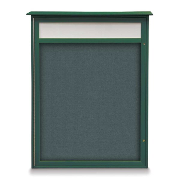 Single Door Enclosed Indoor Letterboard
